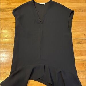 IRO Women’s Black Sleeveless V-Neck Blouse Size 34/Size 2